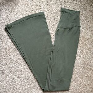 OPEN TO OFFERS!! Aerie Sage/Olive High-Rise Crossover Flare Leggings